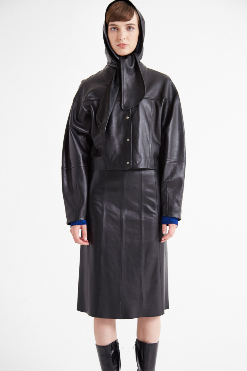 CAMPERA DE CUERO MAYA // OVINO ITALIANO