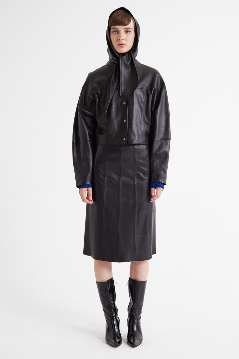 CAMPERA DE CUERO MAYA // OVINO ITALIANO