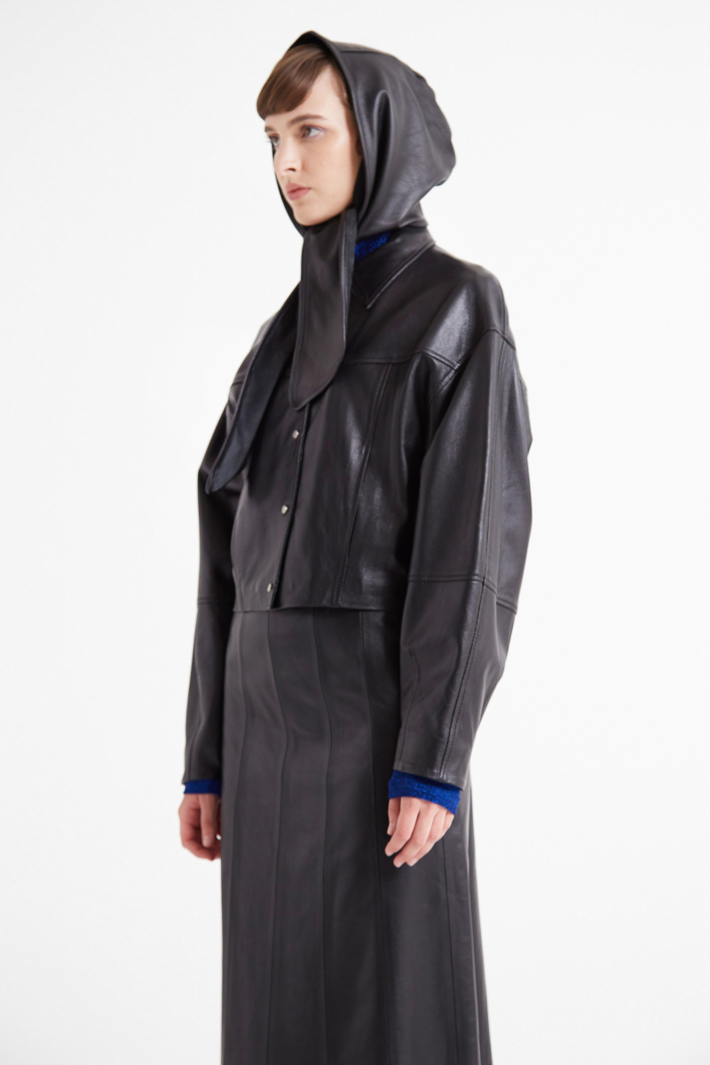 CAMPERA DE CUERO MAYA // OVINO ITALIANO