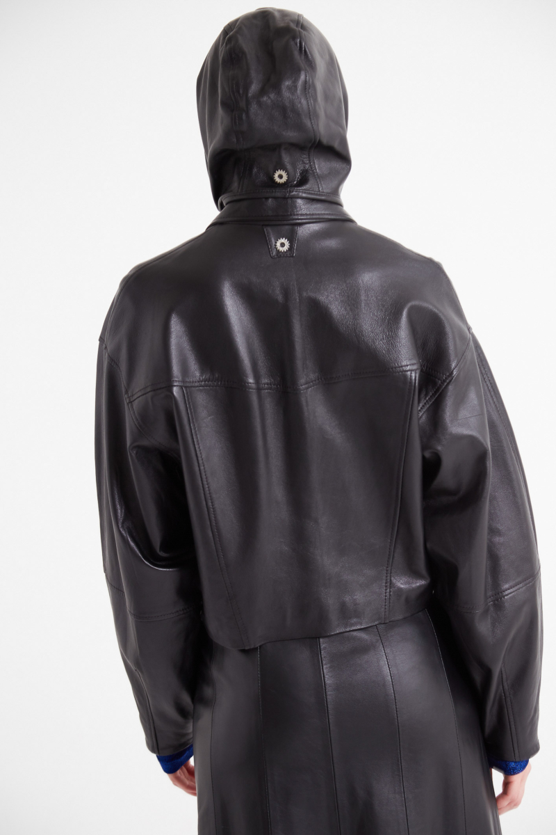 CAMPERA DE CUERO MAYA // OVINO ITALIANO