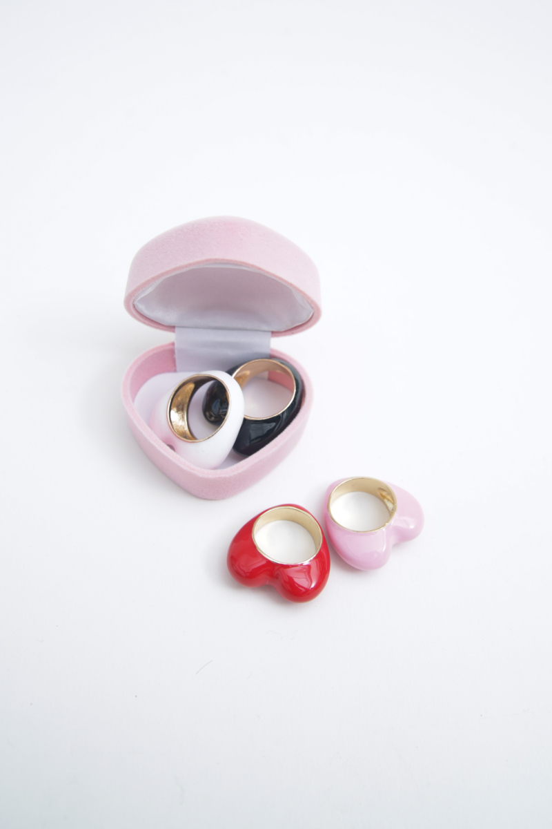 SET ANILLO CUORE
