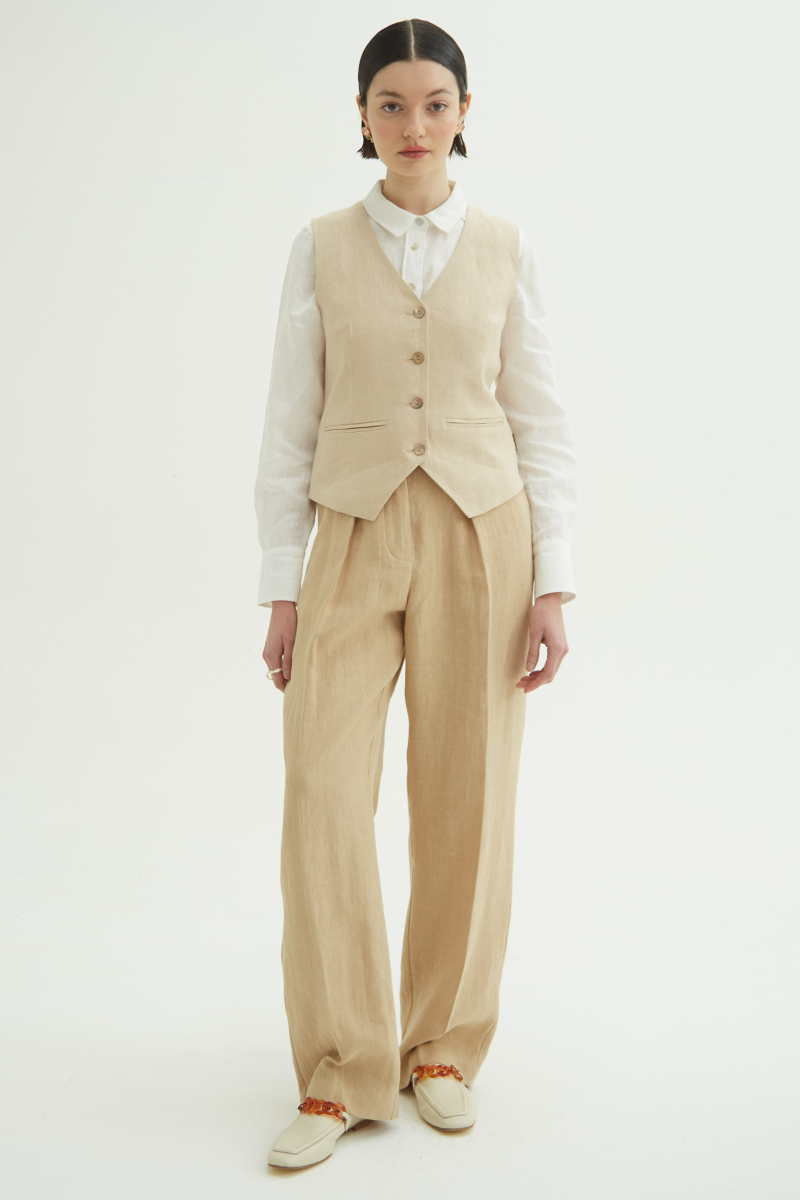 PANTALON DE LINO MARCIA