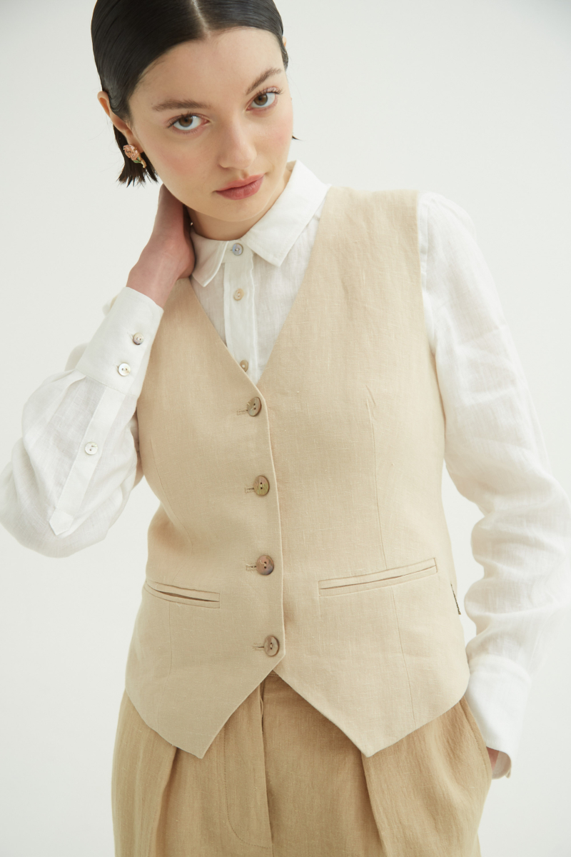 CAMISA DE LINO MARCIA
