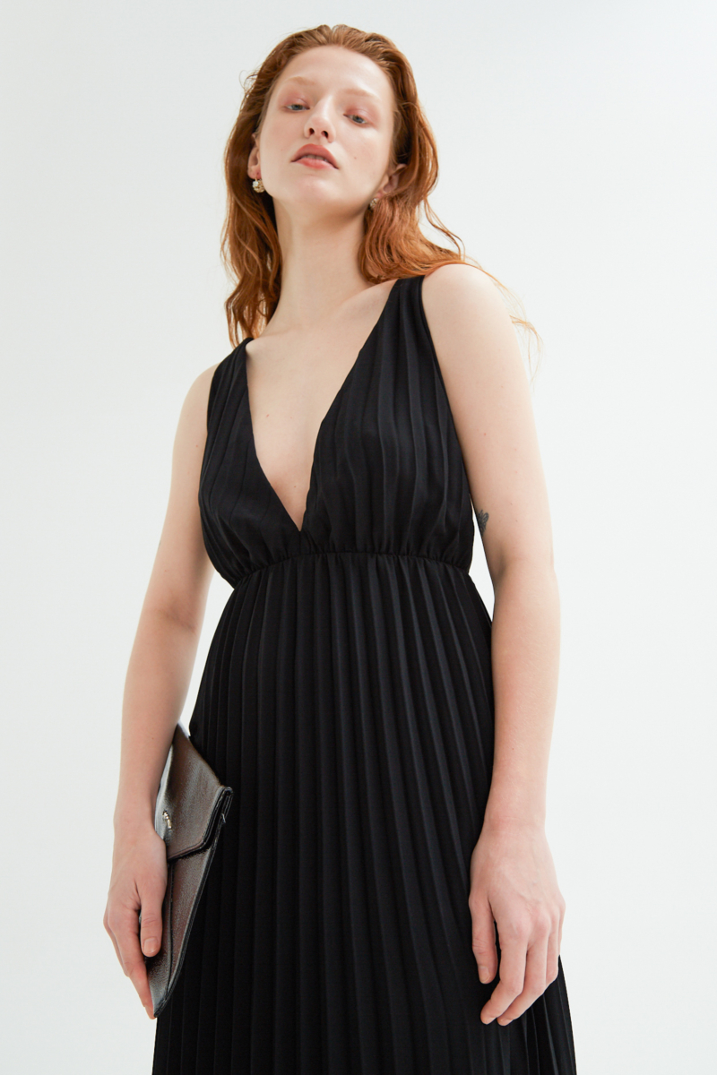 VESTIDO PLISADO ELLA