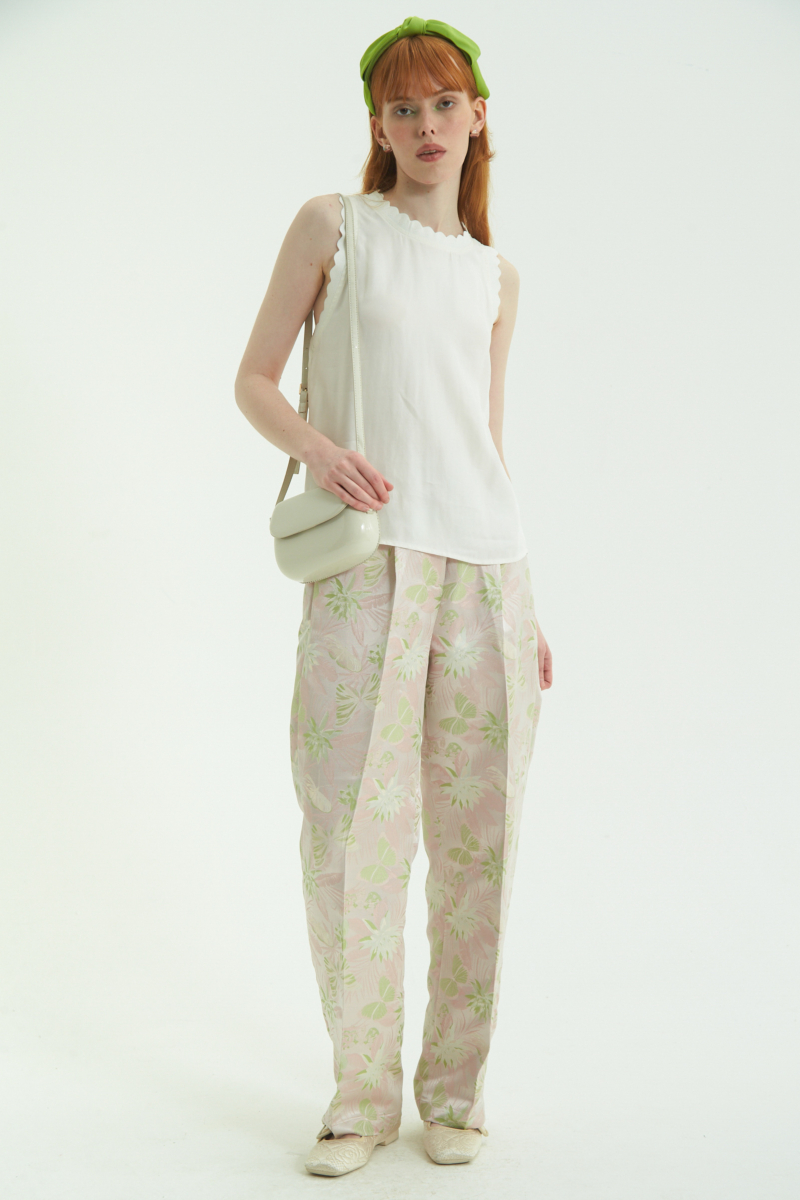 PANTALON YASMINE JACQUARD