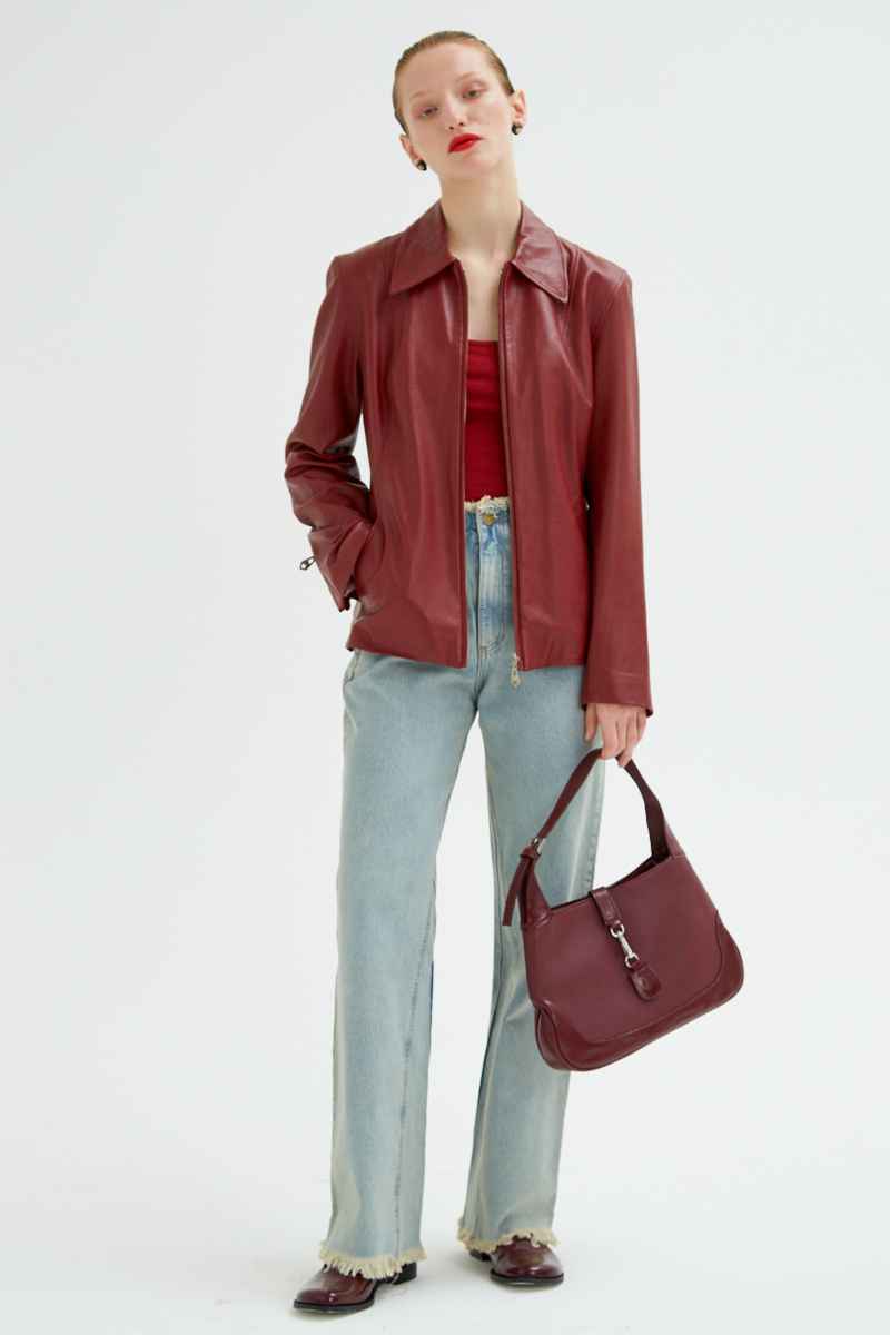CAMPERA DE CUERO TRINY // OVINO ITALIANO