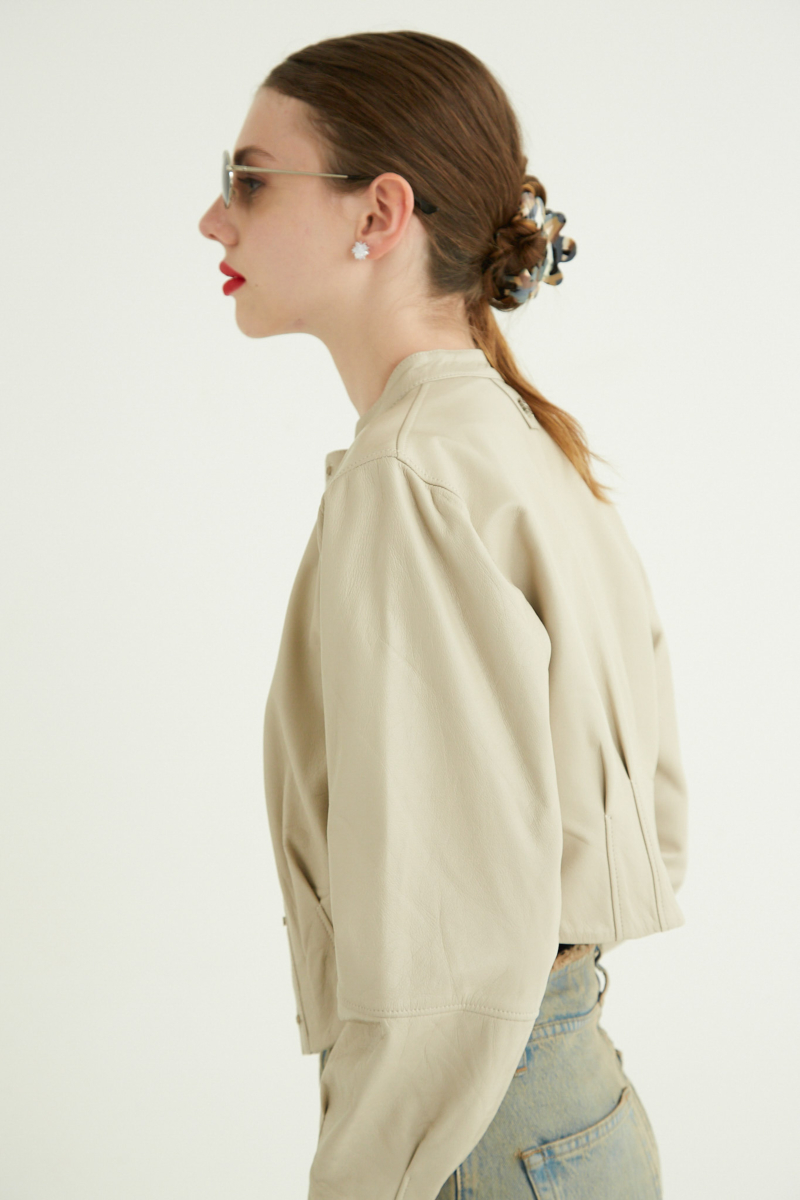 CAMPERA DE CUERO FRANCESCA // OVINO ITALIANO