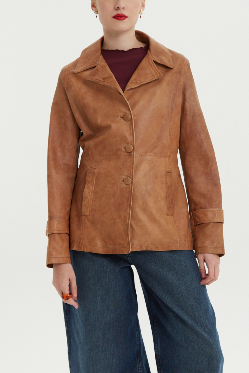 SACO DE CUERO HUNTER // OVINO