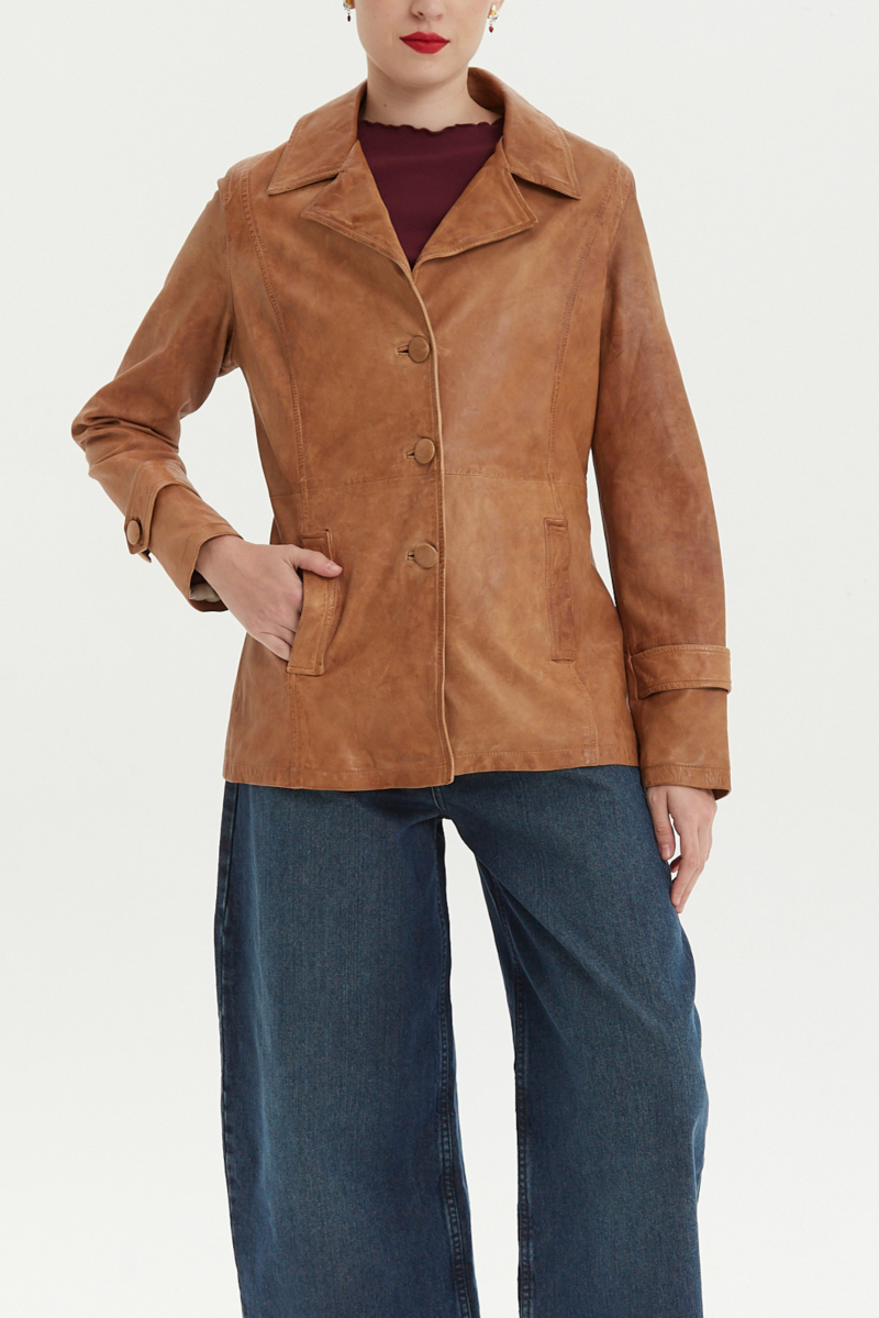 SACO DE CUERO HUNTER // OVINO