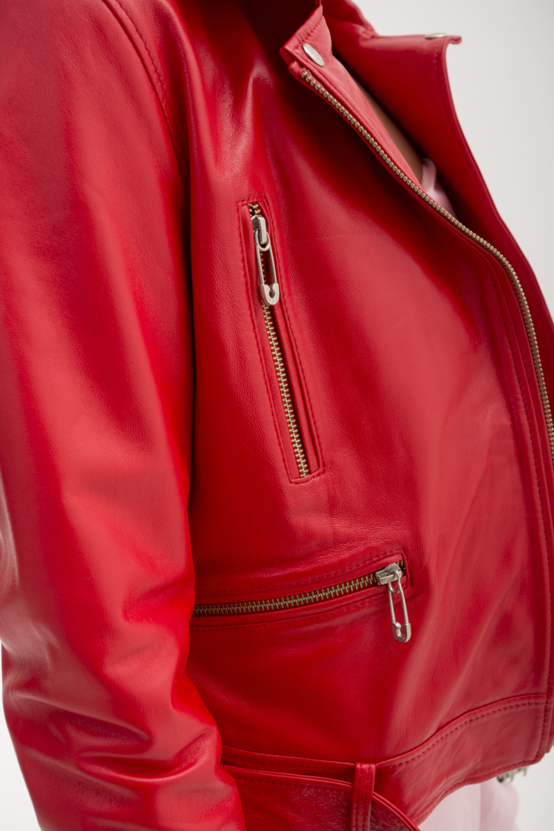 CAMPERA DE CUERO SOPHIE // OVINO ITALIANO