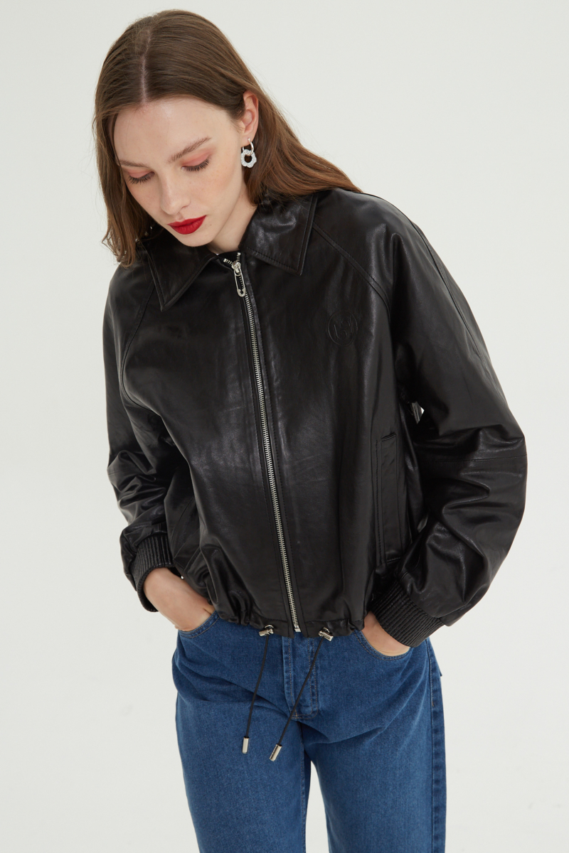 CAMPERA DE CUERO HEDY // OVINO