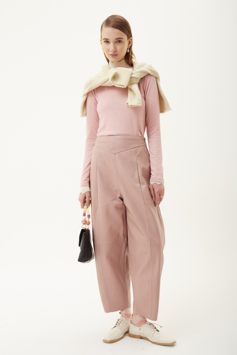 PANTALON DE CUERO BAO / OVINO ITALIANO