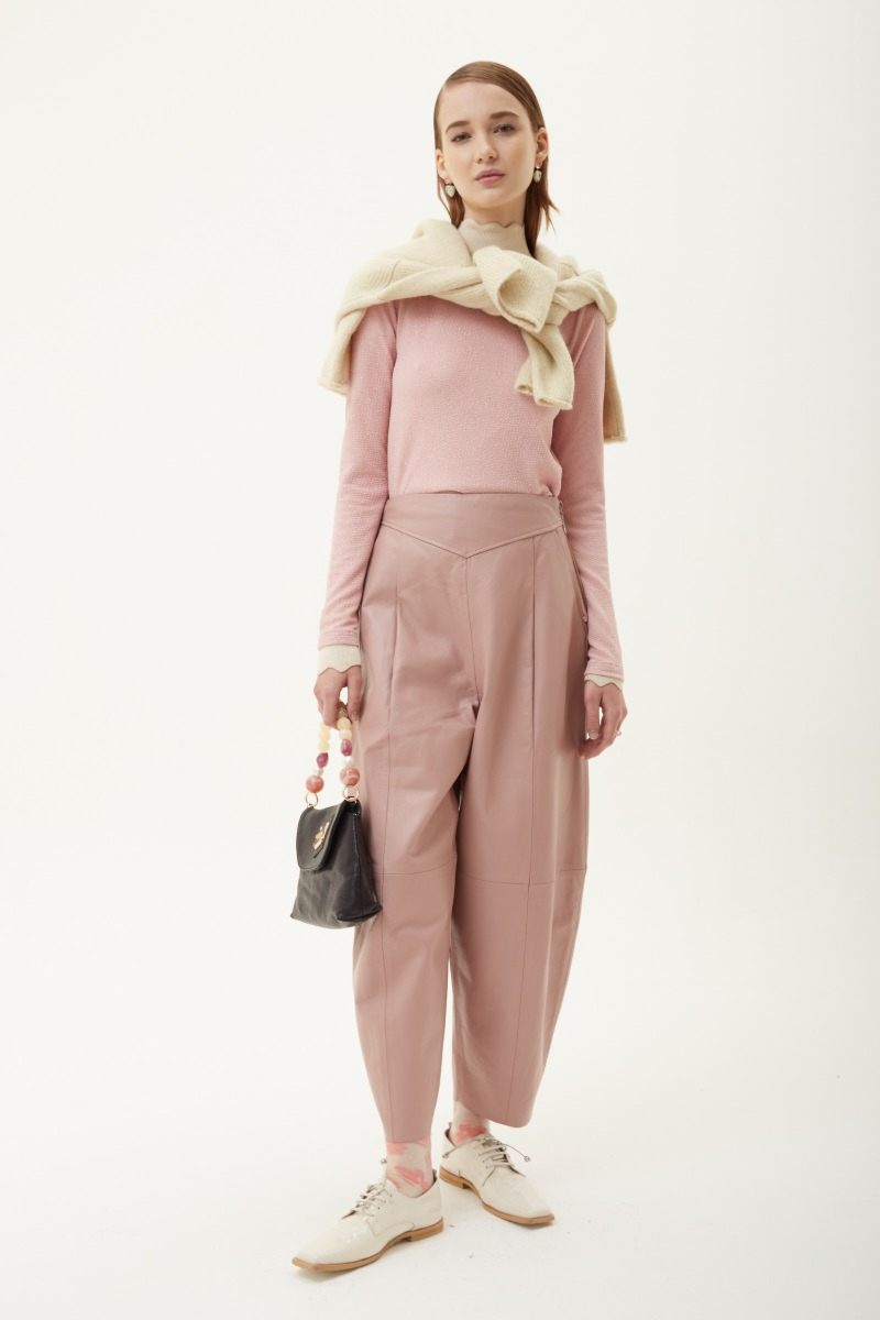PANTALON DE CUERO BAO / OVINO ITALIANO