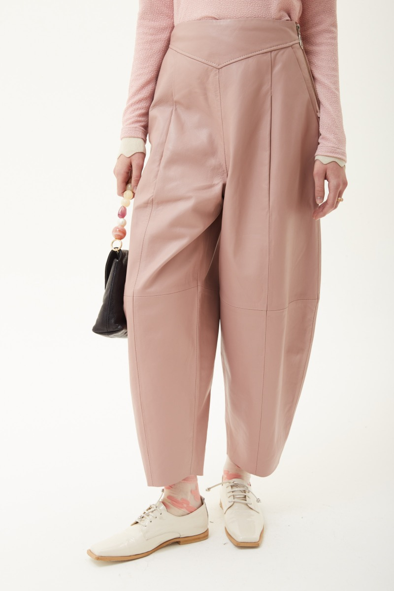 PANTALON DE CUERO BAO / OVINO ITALIANO