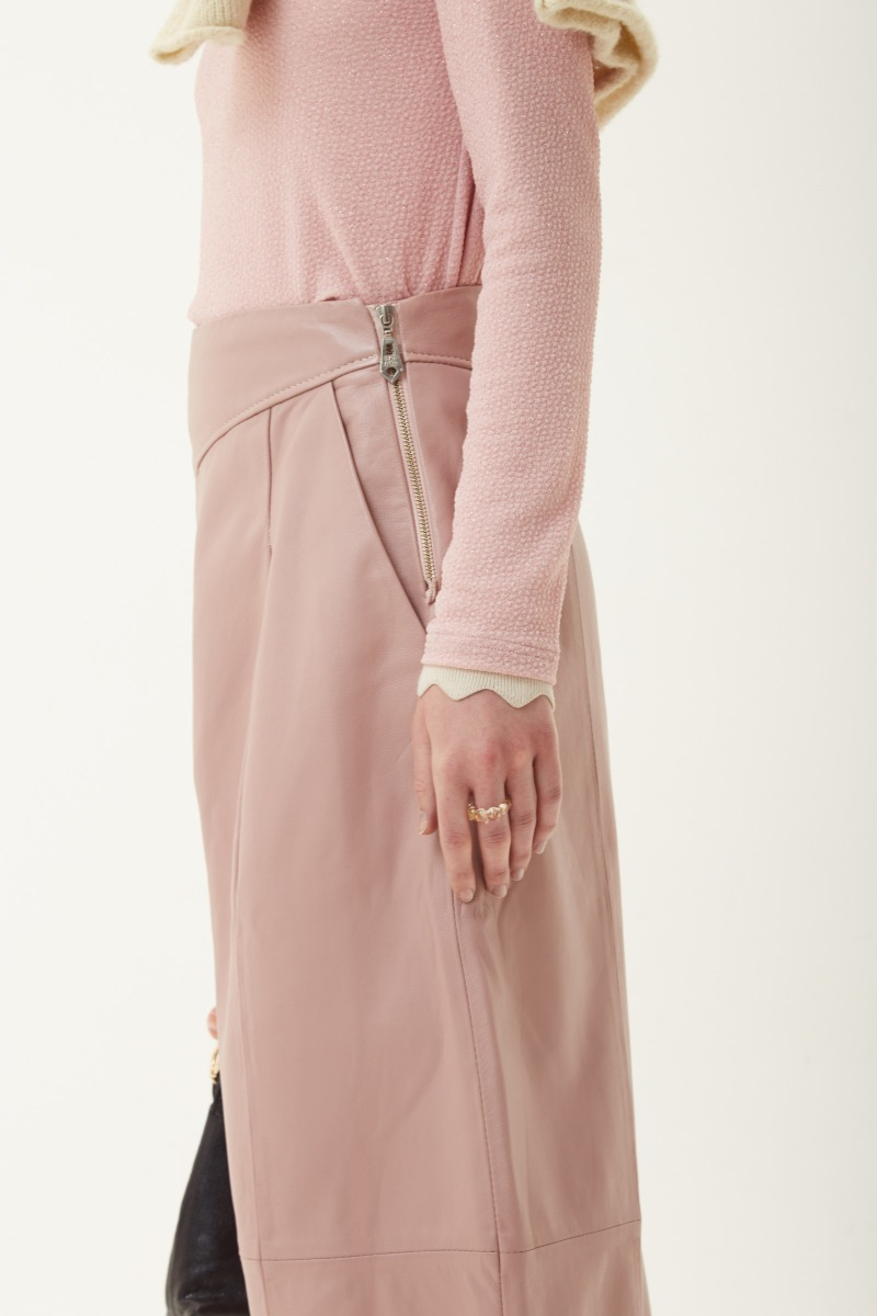 PANTALON DE CUERO BAO / OVINO ITALIANO