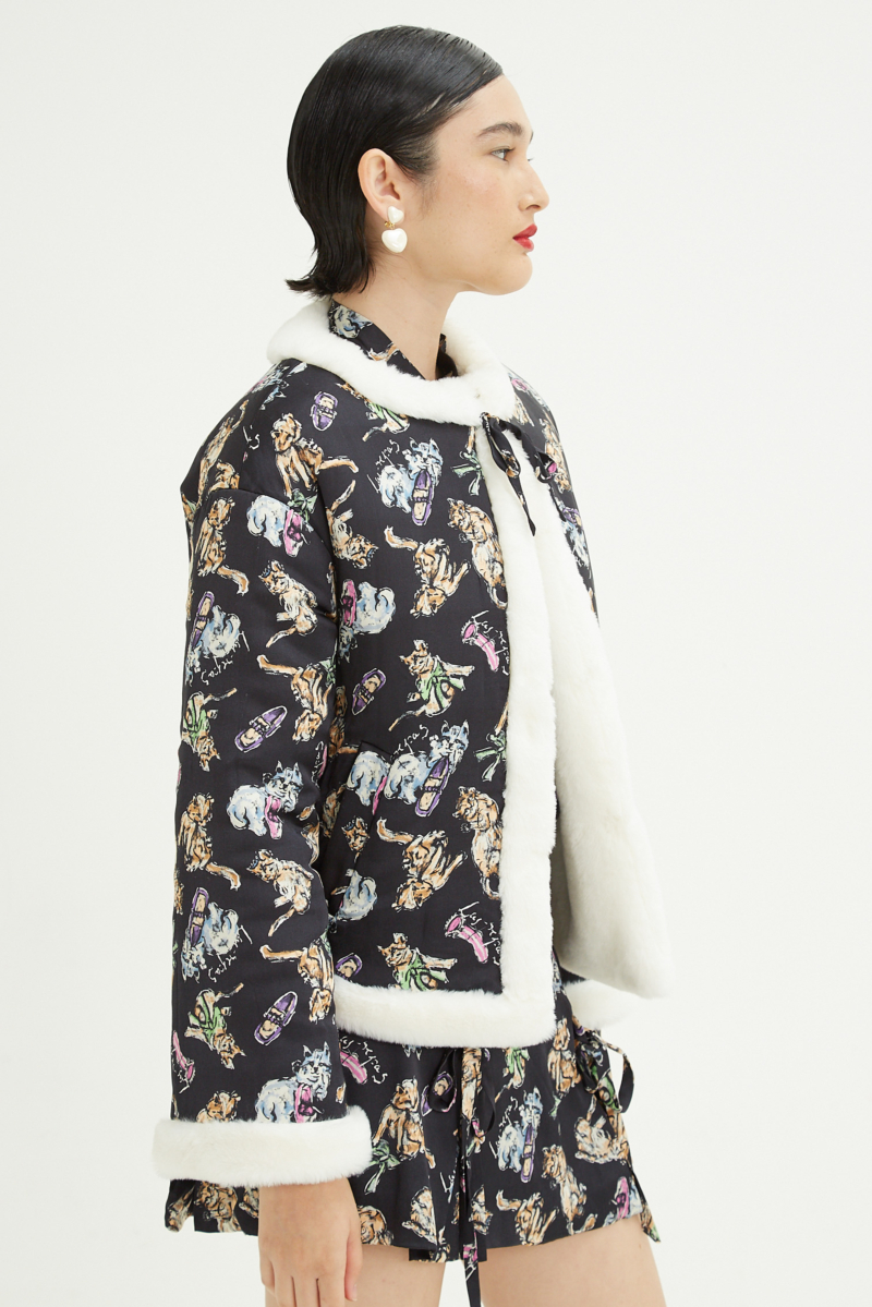 SACO DE PELO REVERSIBLE TOULOUSE