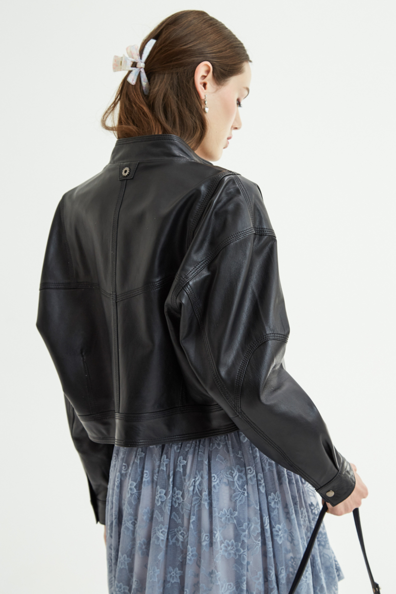 CAMPERA DE CUERO ALEXA // OVINO ITALIANO