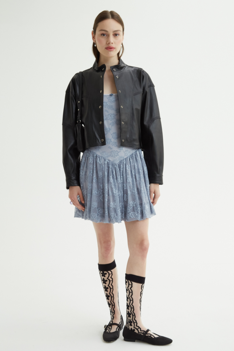 CAMPERA DE CUERO ALEXA // OVINO ITALIANO