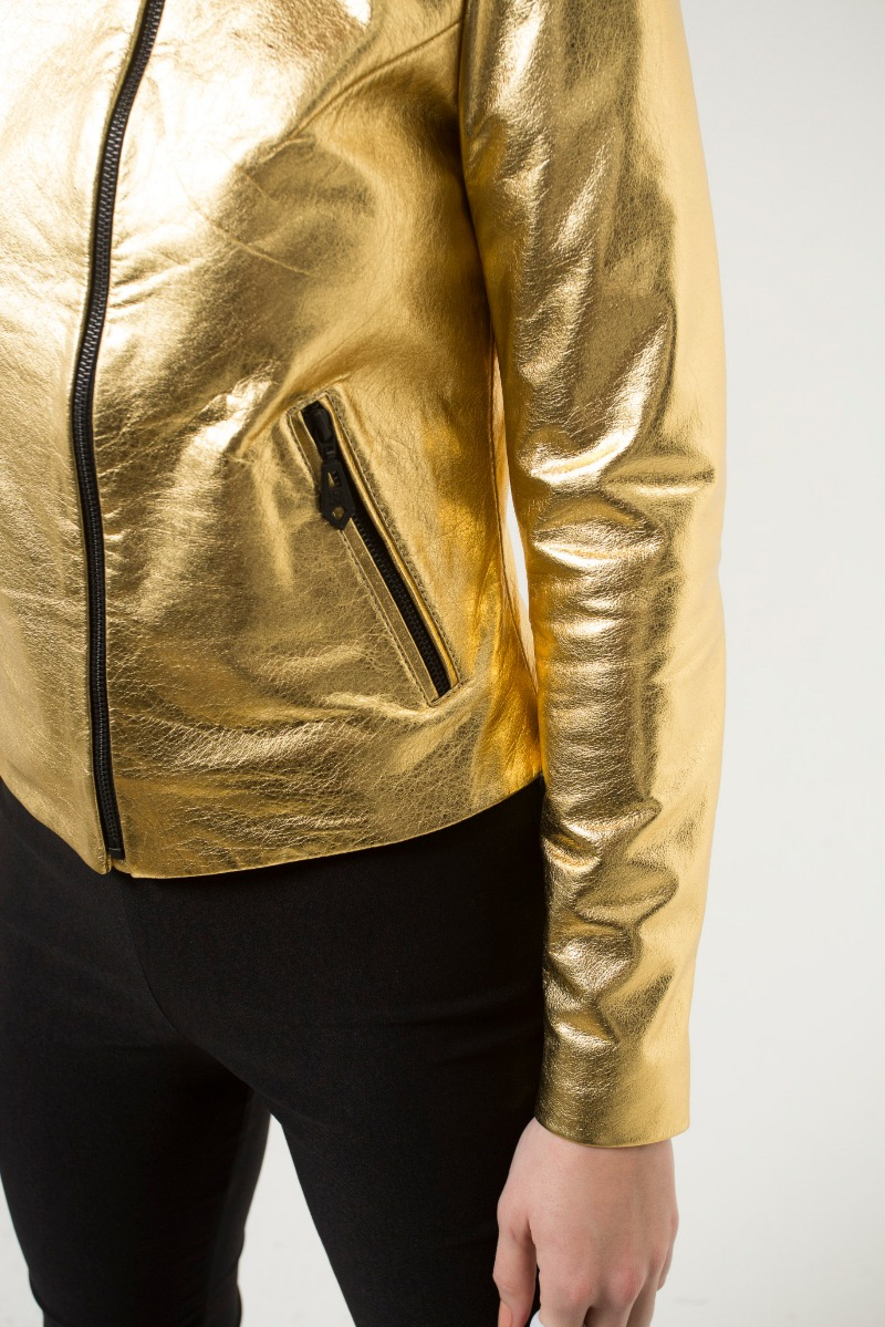 CAMPERA DE CUERO LUCY // VACUNO