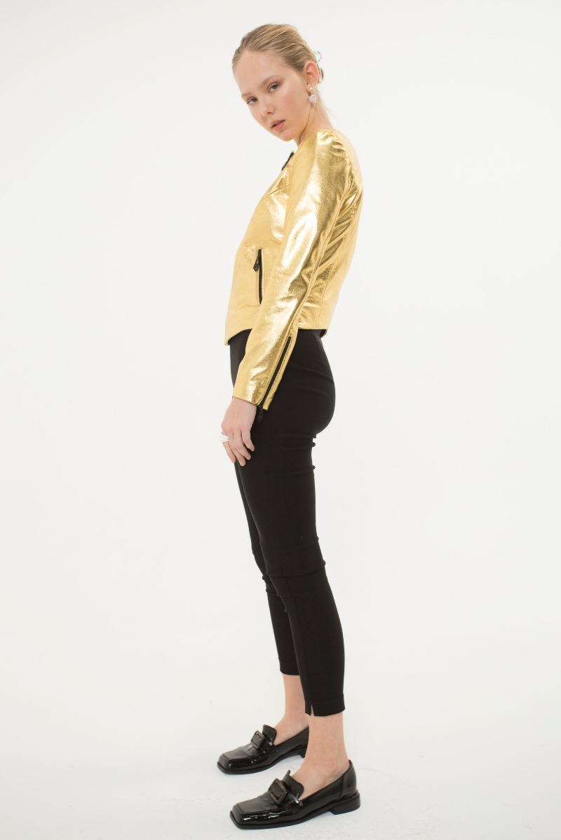 CAMPERA DE CUERO LUCY // VACUNO