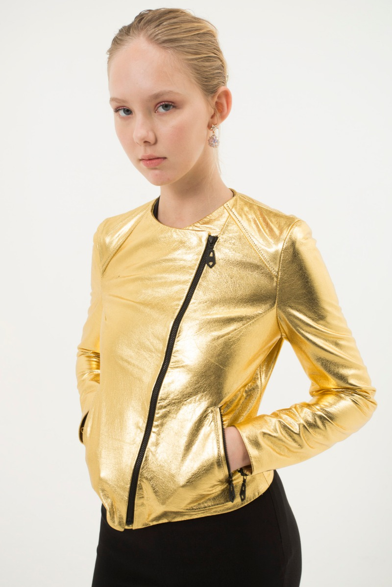 CAMPERA DE CUERO LUCY // VACUNO