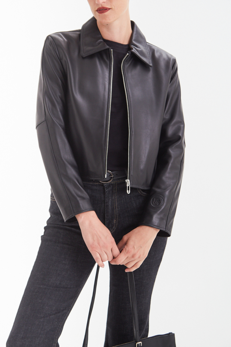 CAMPERA DE CUERO MARGOT 