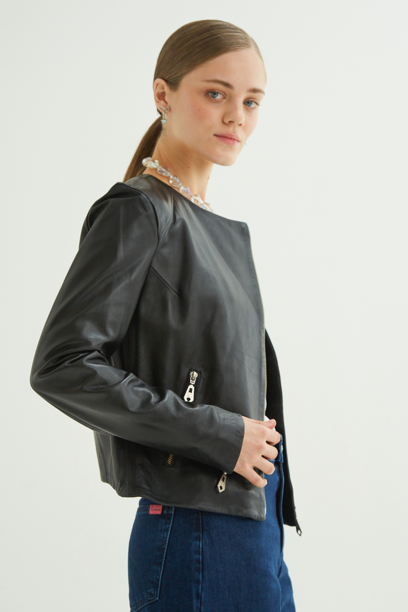 CAMPERA DE CUERO LUCY // OVINO ITALIANO