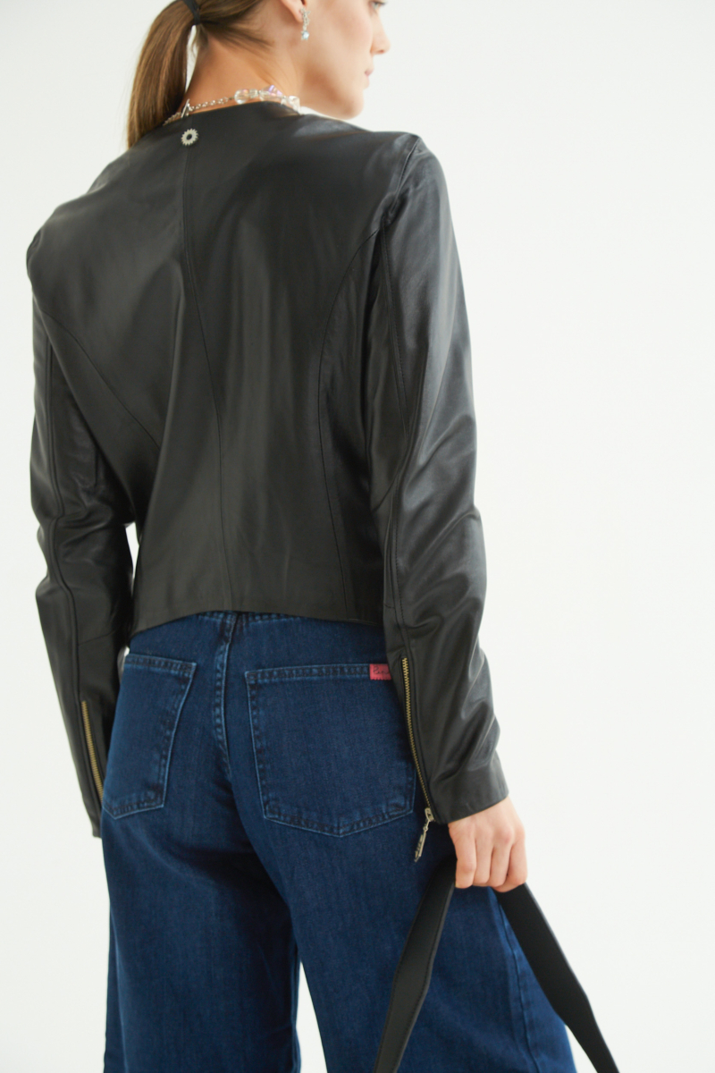 CAMPERA DE CUERO LUCY // OVINO ITALIANO