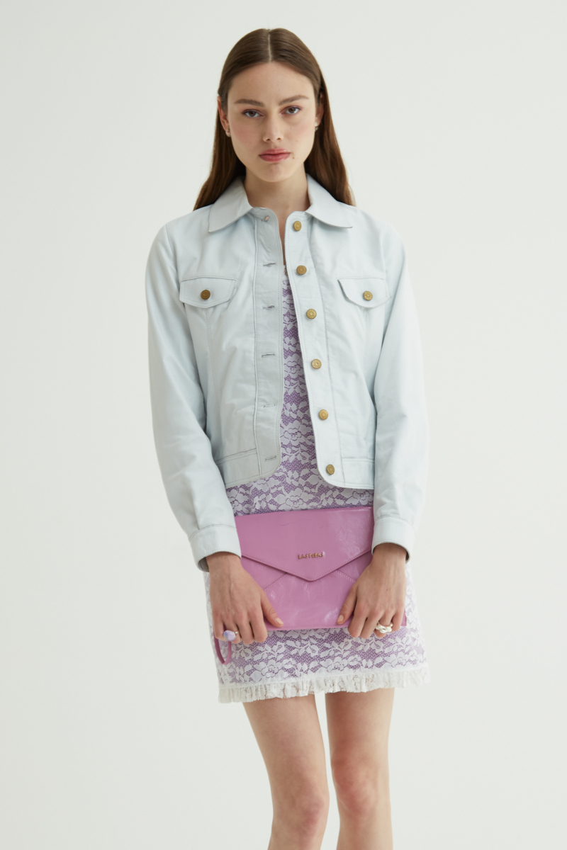 CAMPERA DE CUERO SARA//OVINO ITALIANO