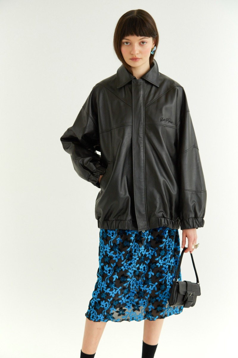 CAMPERA DE CUERO BALIK / OVINO ITALIANO