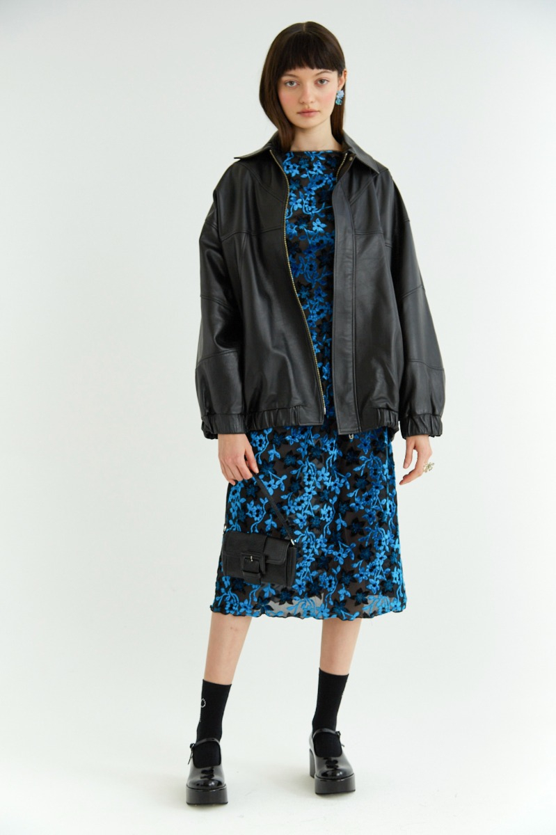 CAMPERA DE CUERO BALIK / OVINO ITALIANO