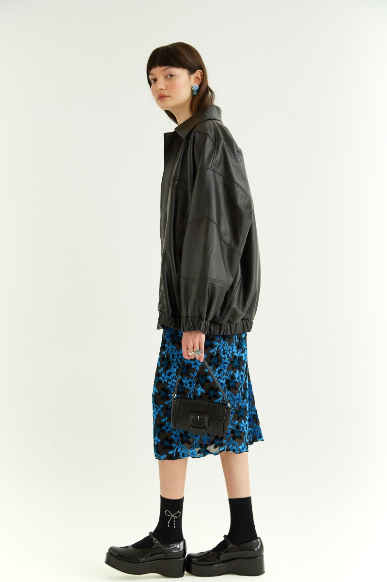 CAMPERA DE CUERO BALIK / OVINO ITALIANO