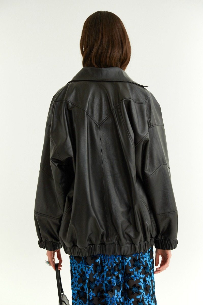 CAMPERA DE CUERO BALIK / OVINO ITALIANO