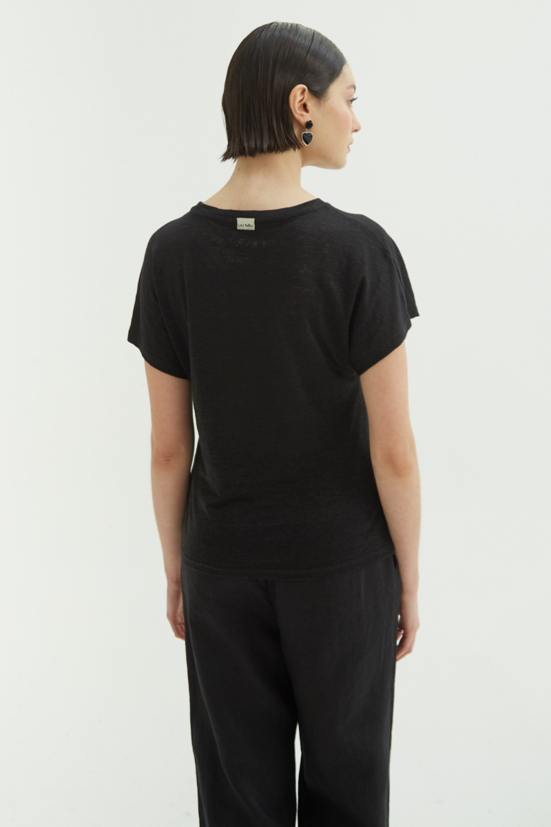 REMERA DE LINO NATALIE