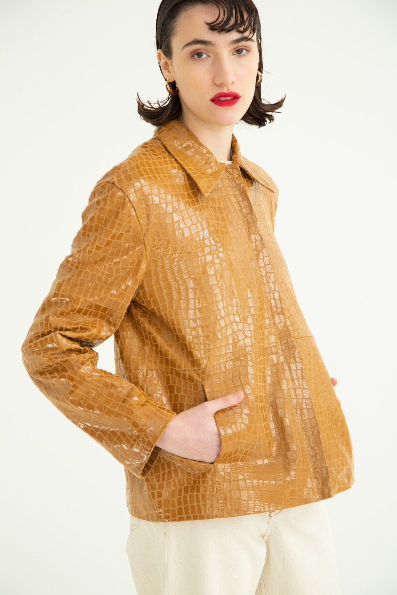 CAMISA DE CUERO GILLIAN // VACUNO