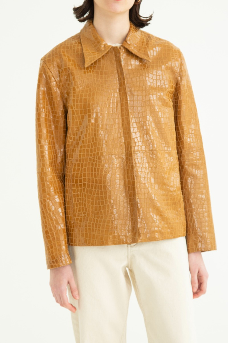 CAMISA DE CUERO GILLIAN // VACUNO