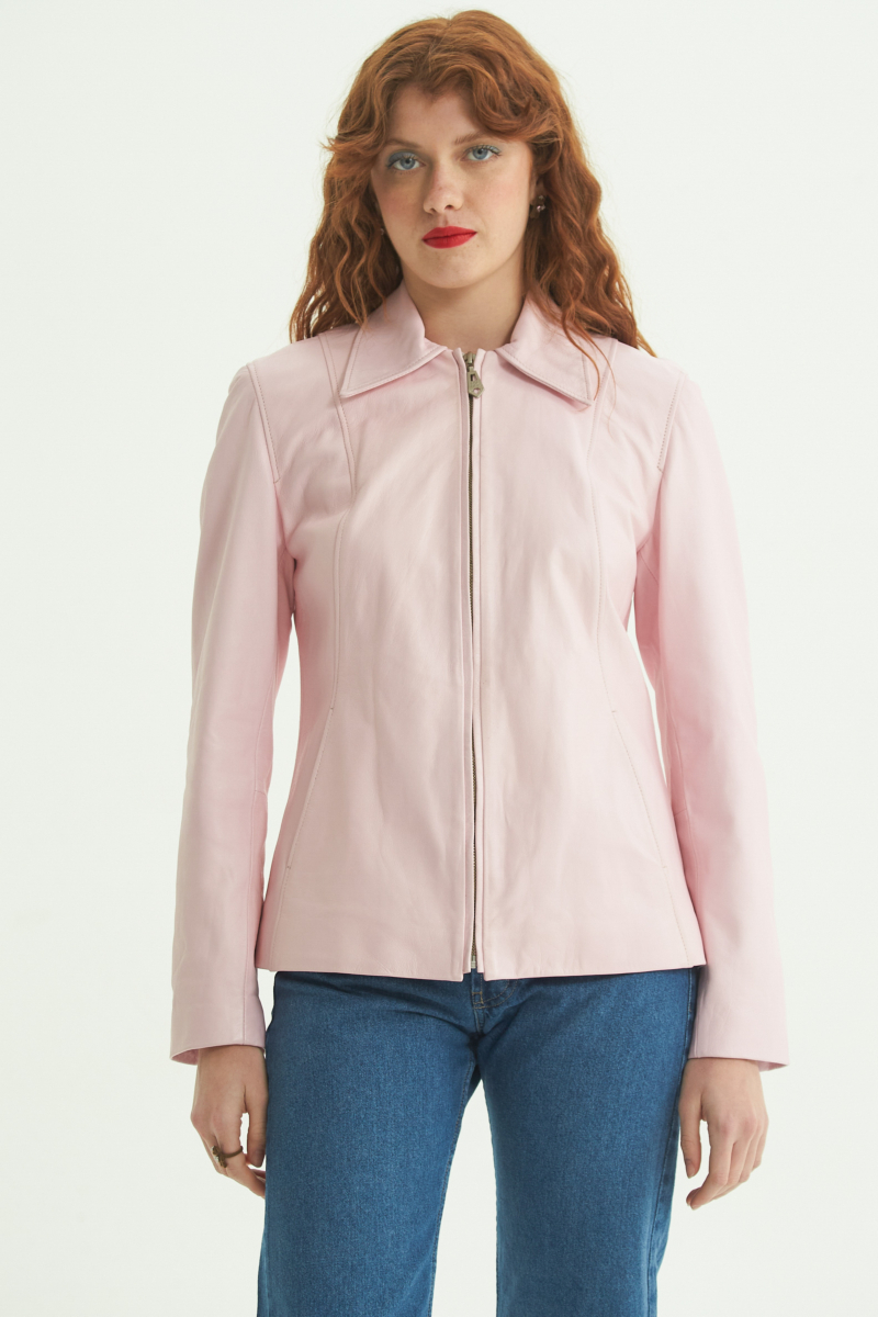 CAMPERA DE CUERO TRINY // OVINO ITALIANO