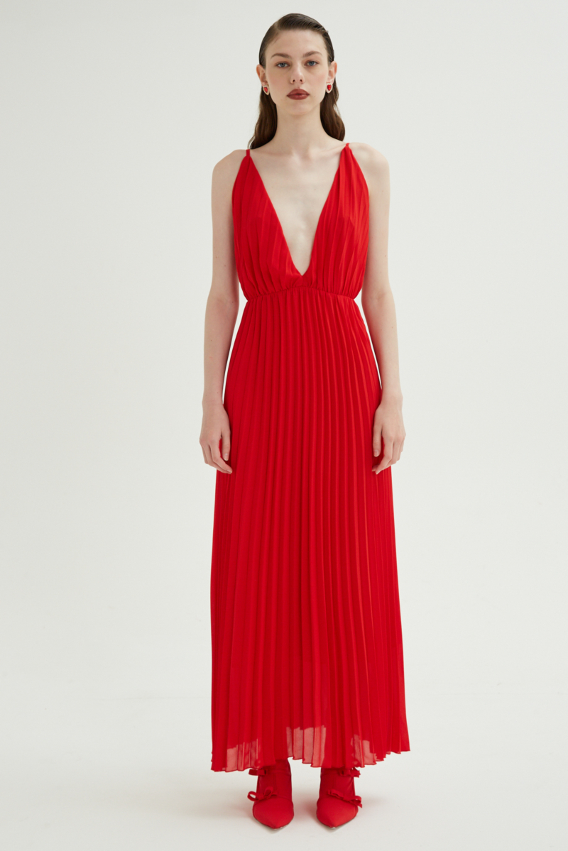 VESTIDO PLISADO ELLA