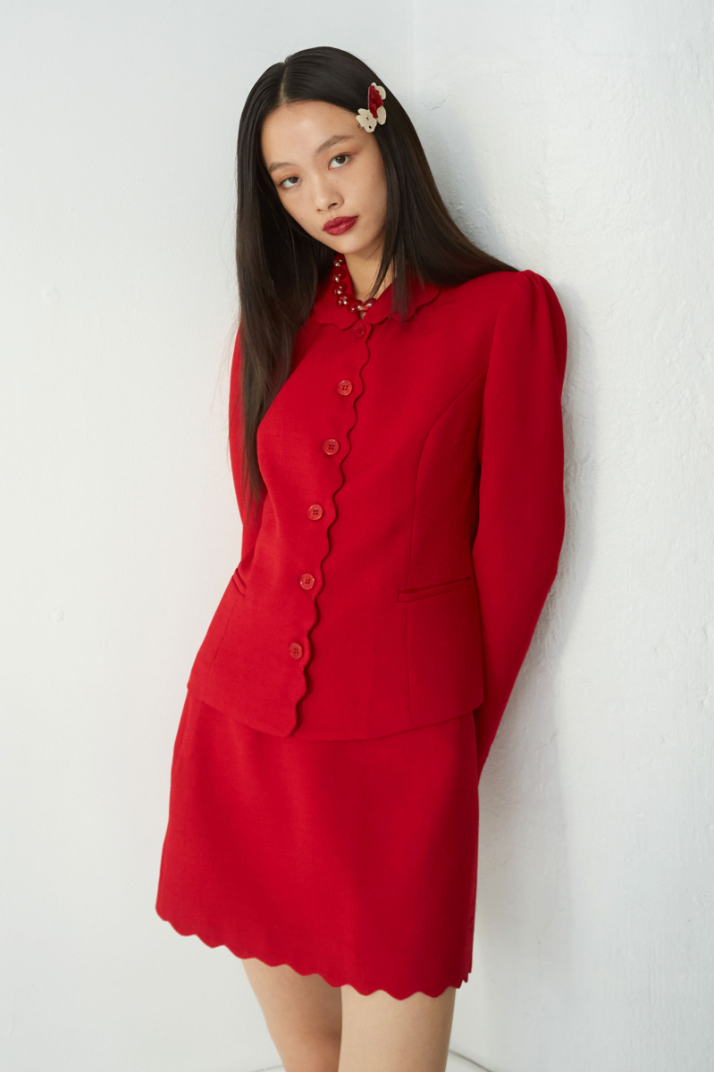  BLAZER SASTRERO SCALLOP 
