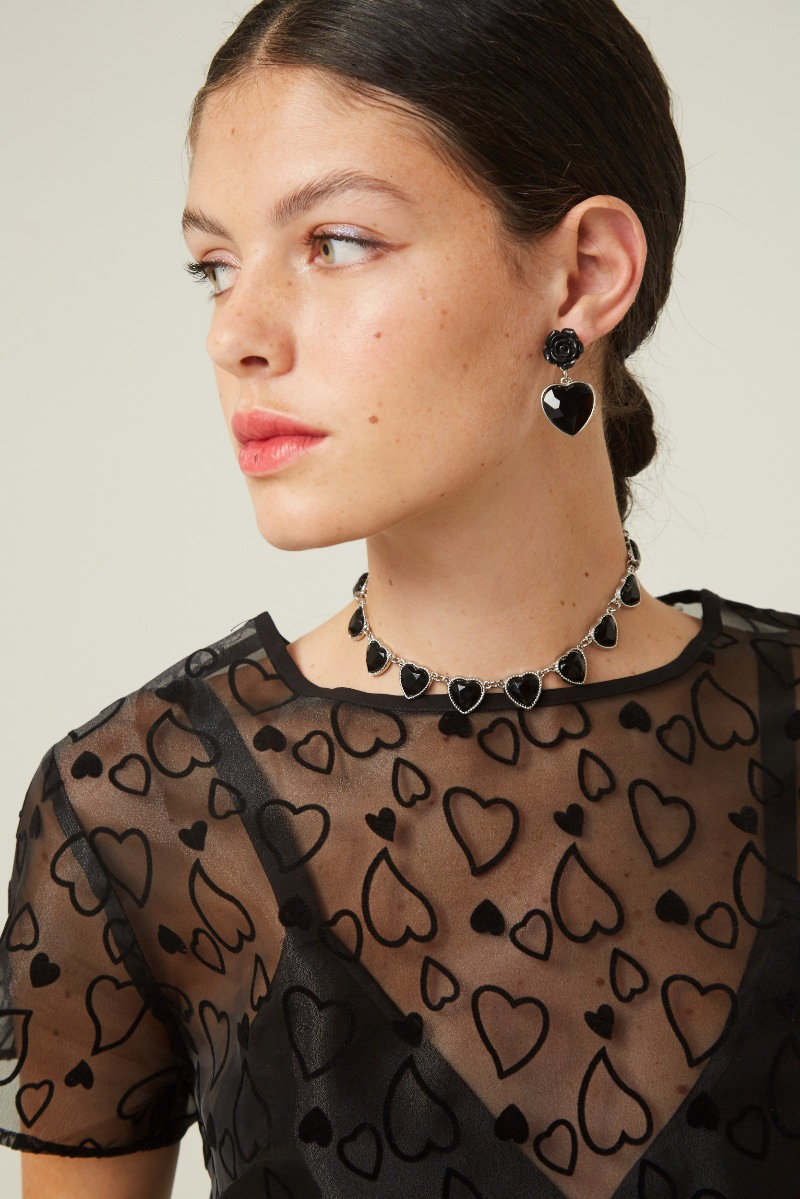 BLUSA GARDEN HEARTS