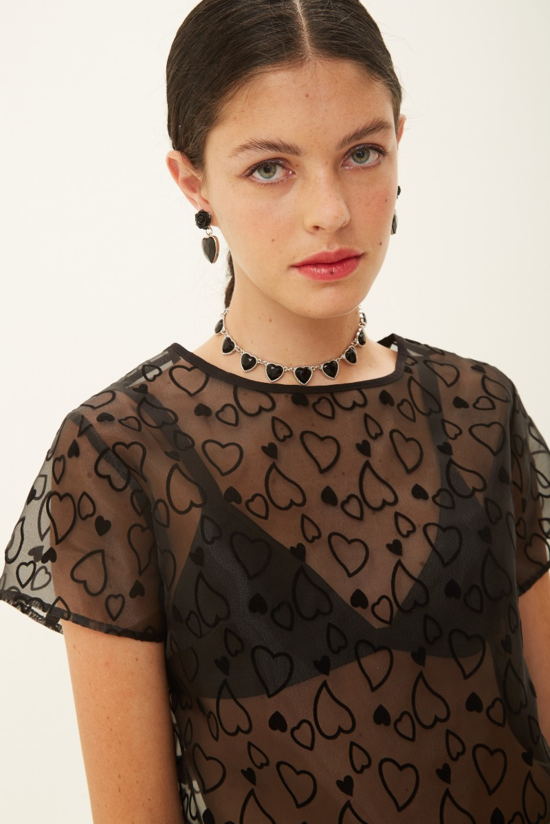 BLUSA GARDEN HEARTS