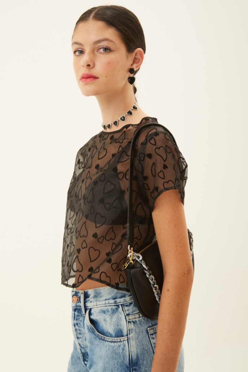 BLUSA GARDEN HEARTS