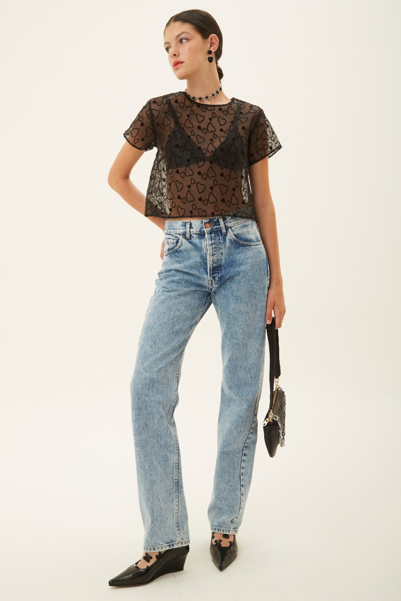 BLUSA GARDEN HEARTS