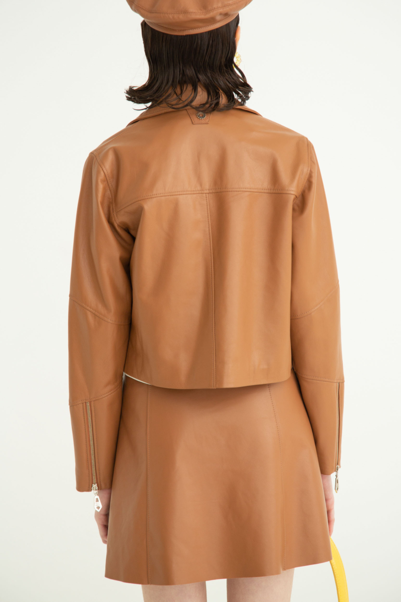 CAMPERA DE CUERO SUZU // OVINO ITALIANO