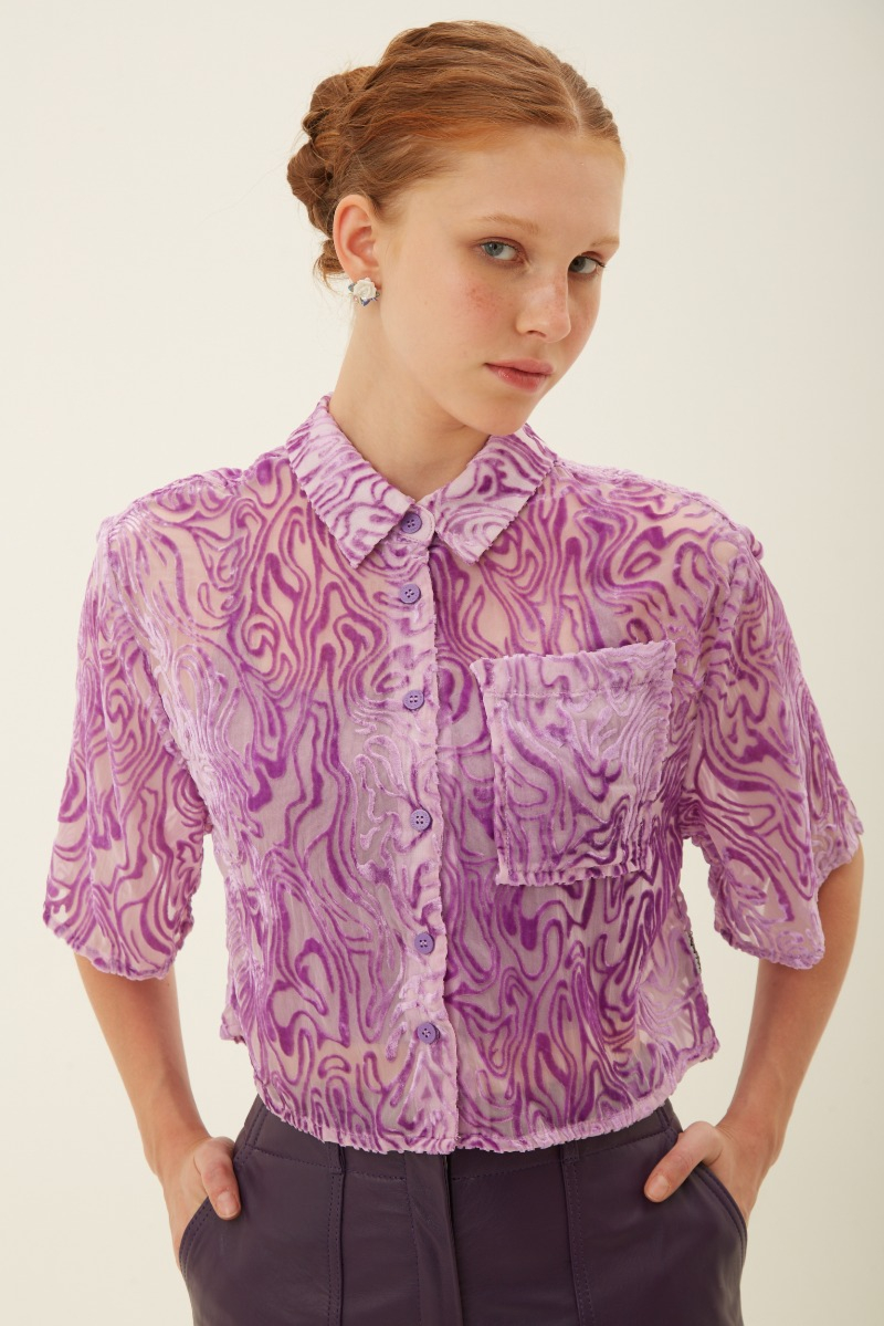 CAMISA ELAINE VELVET