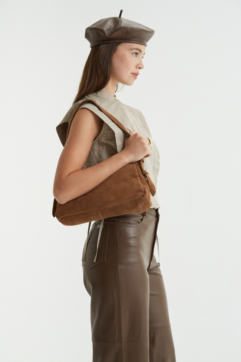 CARTERA DE CUERO TRENTO GAMUZON