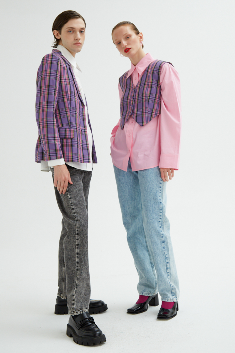 BLAZER CHER CHECK
