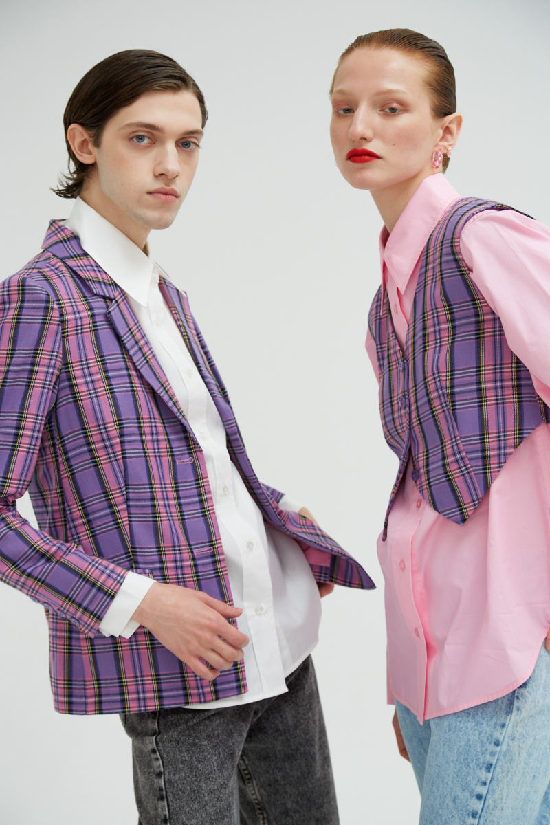 BLAZER CHER CHECK