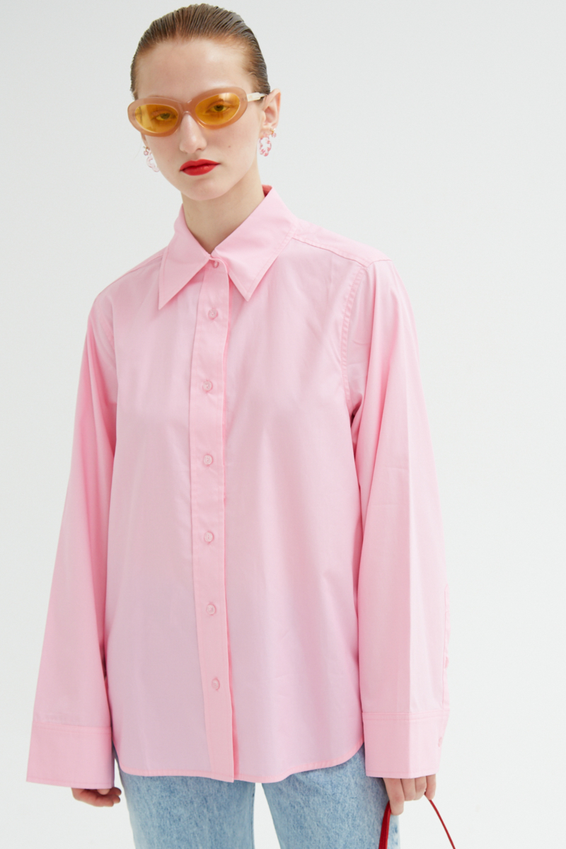 CAMISA OVERSIZED LYLA PEACH