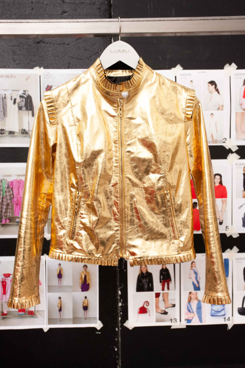 CAMPERA DE CUERO ANYA TAYLOR SWIFT//OVINO ITALIANO 